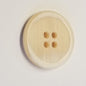 Corozo knap 10 : creamhvid - 20 mm