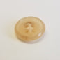 Bøffelhornsknap 45 : Meleret blond - 15 mm