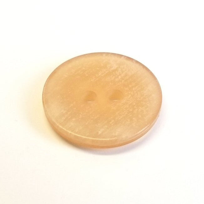 Bøffelhornsknap 88 : Blond Country- 17 mm