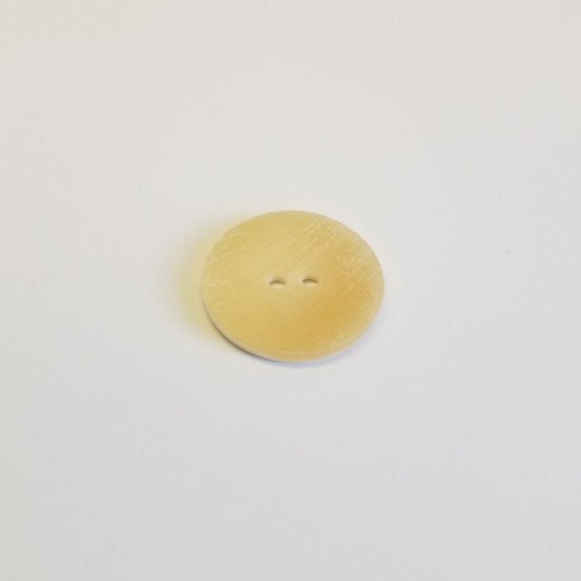 Bøffelhornsknap 67 : Blond country - 17 mm