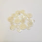 Perlemorsknap 13 : Cream hvid - 11 mm